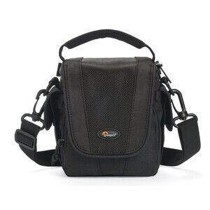 LowePro Edit 100 Camera Camcorder Soft Bag Black Multi Pocket Comfort Grab Handl